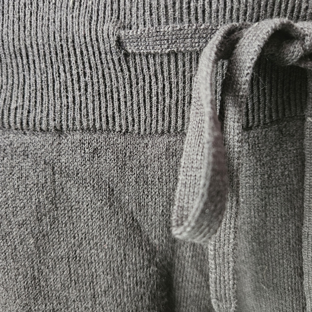 One Grey Day Warwick Shorts Black Knit Cotton Blend Size Small 14" Waist NWT - Picture 9 of 11
